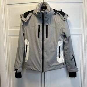 NILS Ski /Snowboard Winter Jacket Size Women’s 6 Color Gray/White/Black